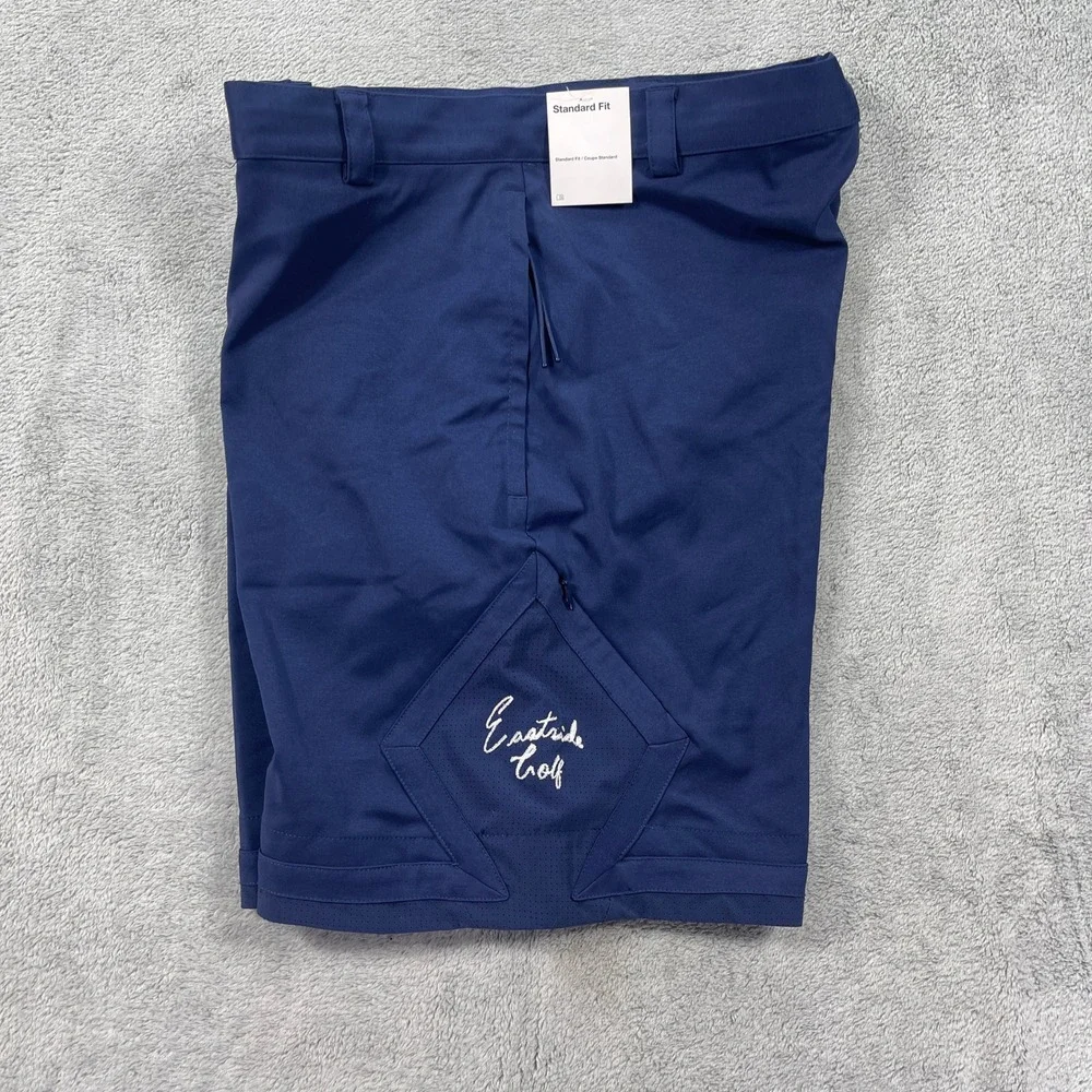Jordan x Eastside Golf Shorts Men 32 Navy Blue Standard Fit Performance Athletic